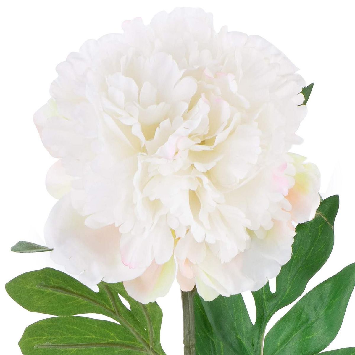 Flor Artificial Peônia 83cm Branco, marca Just Home Collection - Foto 2
