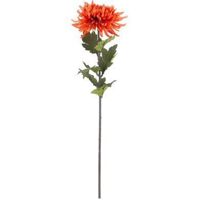 Flor Artificial Crisntemo 84cm Laranja