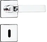 Fechadura 1700 Interna Italy Roseta Quadrada Cromado