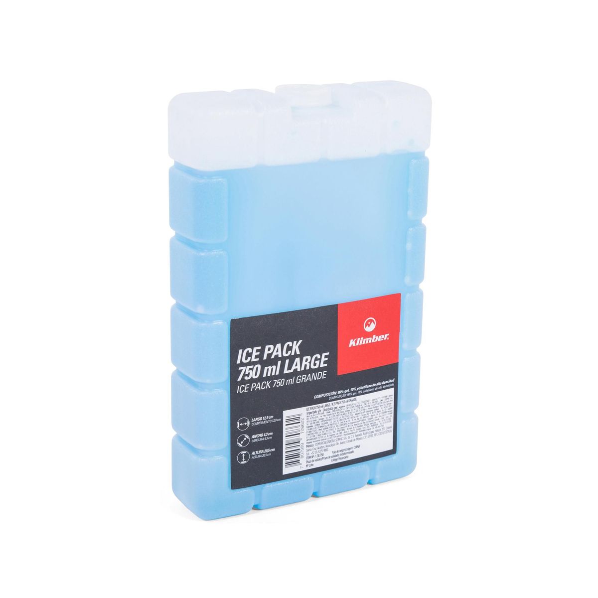 Ice Pack 750ml, marca Klimber - Foto Principal