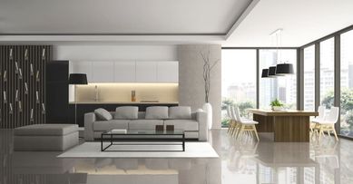 Porcelanato Polido York Beige 87,7x87,7cm Caixa 1,54m Retificado Bege
