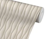 Tecido Adesivo Bobina 50x300cm Curve Bege Flok