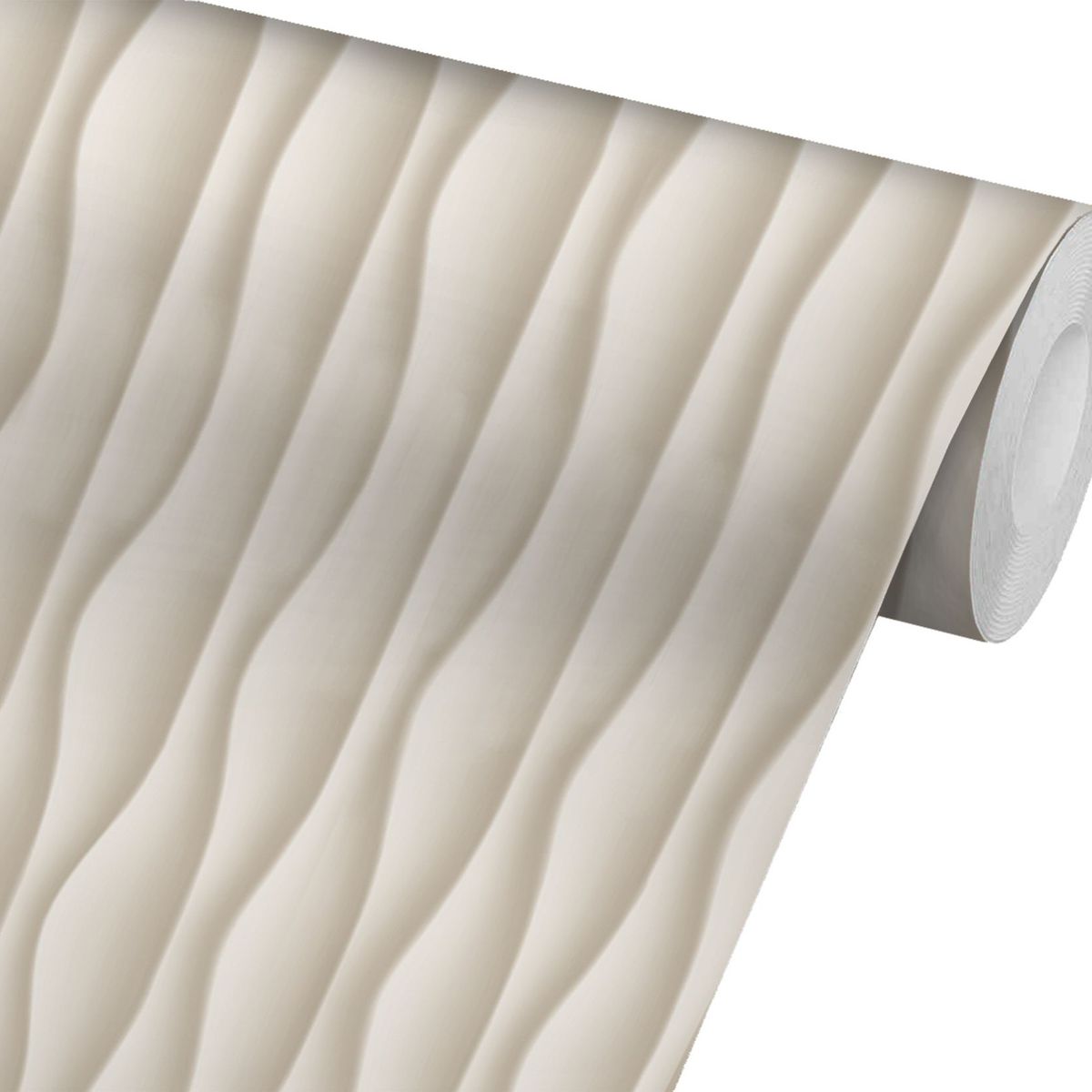 Tecido Adesivo Bobina 50x300cm Curve Bege Flok, marca Flok - Foto Principal