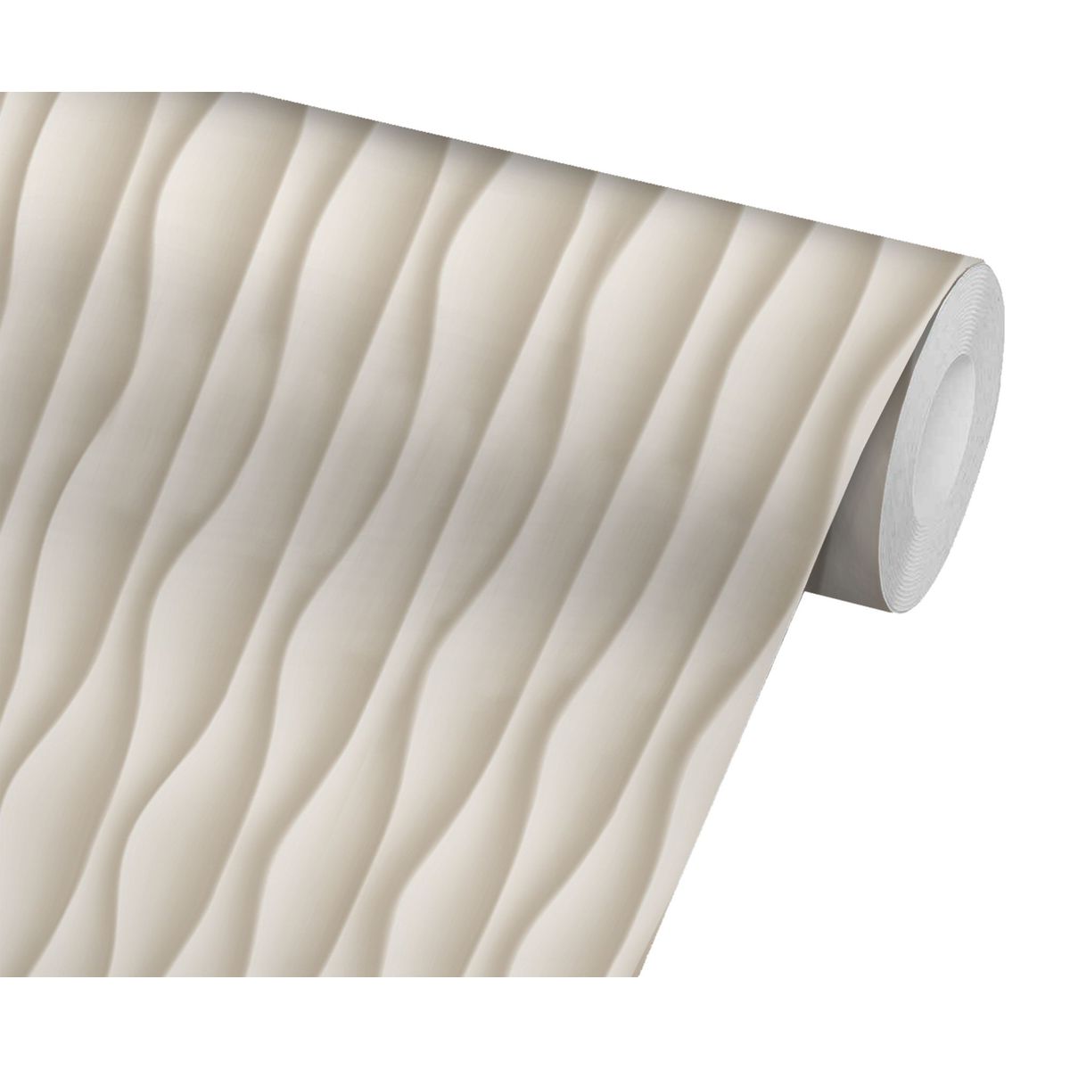 Tecido Adesivo Bobina 50x300cm Curve Bege Flok, marca Flok - Foto Principal