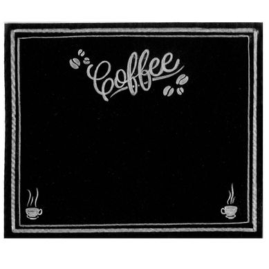 Quadro de Tecido Adesivo Lousa P1 Preto