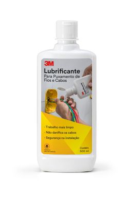 Lubrificante para Puxamento de Cabo 500ml Branco
