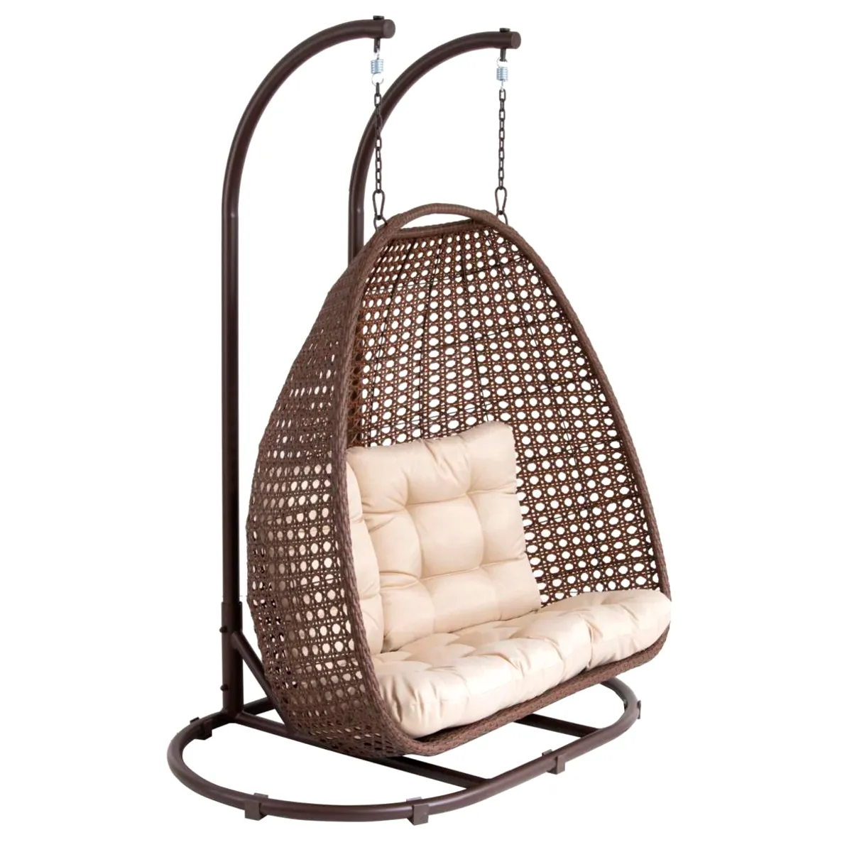 Cadeira Suspensa 2 Lugares Rattan Just Home Collection, marca Just Home Collection - Foto Principal