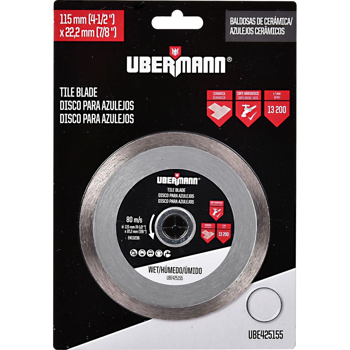Disco Diamant 4.1/2 Cont., marca Ubermann - Foto Principal