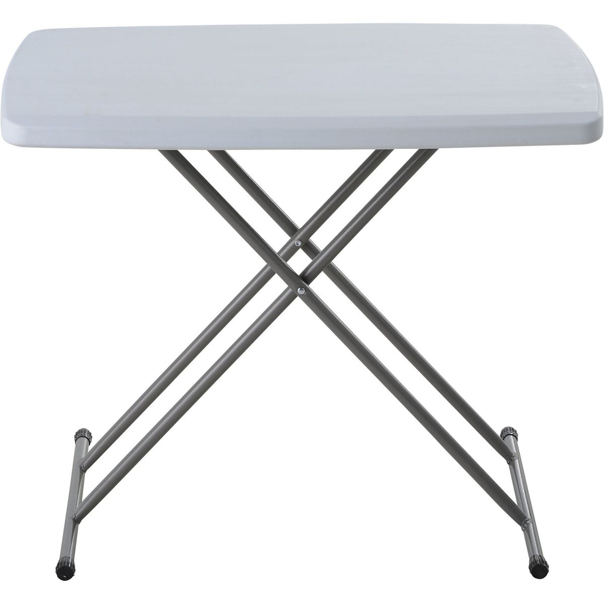 Mesa Dobrável 2 Alturas Branca, marca Klimber - Foto 2