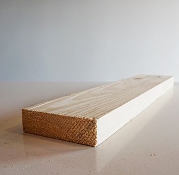 Tabua Aparelhada Pinus Seca Estufa 2,45x9,5x250cm 
