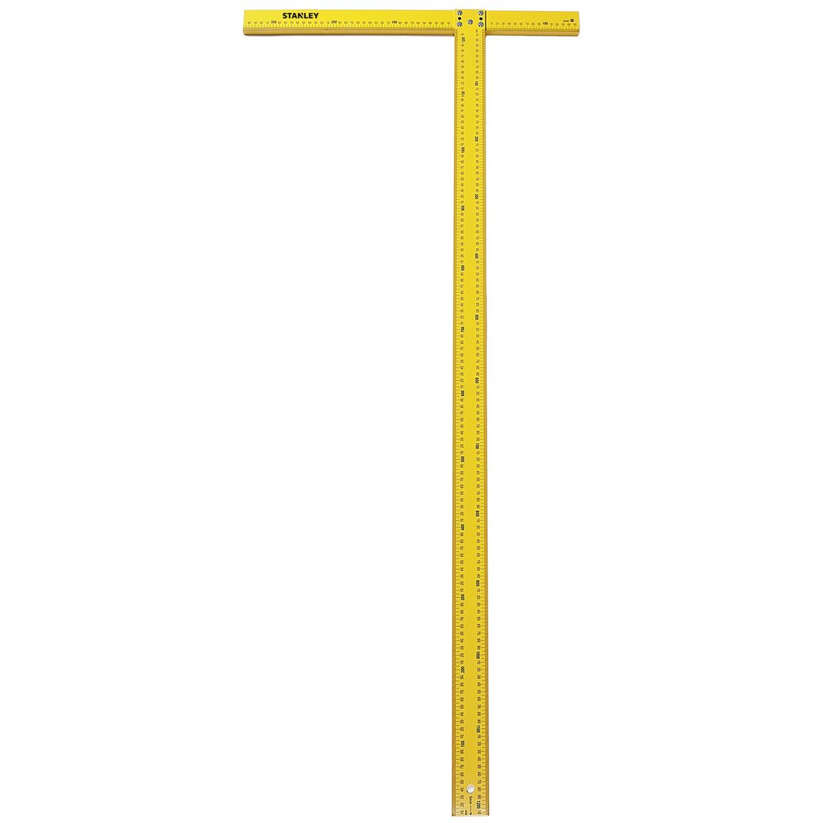 Régua T para Drywall Métrico Amarelo e Preto Stanley, marca Stanley - Foto Principal