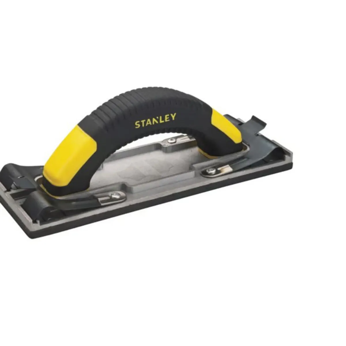 Lixadeira Manual Amarelo e Preto, marca Stanley - Foto 2