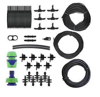 Kit Irrigao 28 Vasos Preto