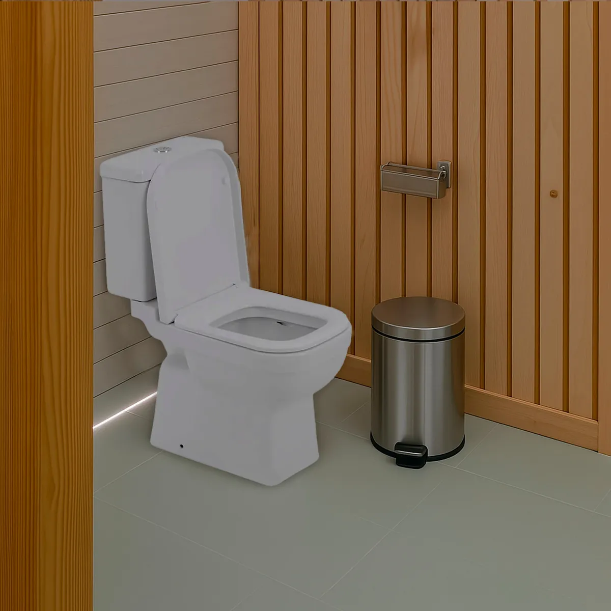 Kit Vaso Sanitário com Caixa Acoplada e Assento Branco Duplo Acionamento 3/6L Saída Vertical Elite Celite, marca Celite - Foto 2