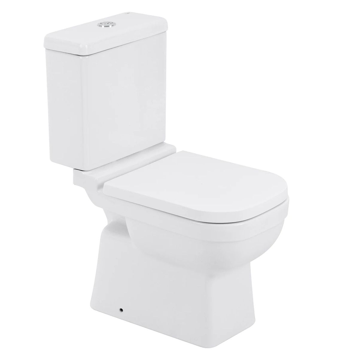 Kit Vaso Sanitário com Caixa Acoplada e Assento Branco Duplo Acionamento 3/6L Saída Vertical Elite Celite, marca Celite - Foto Principal