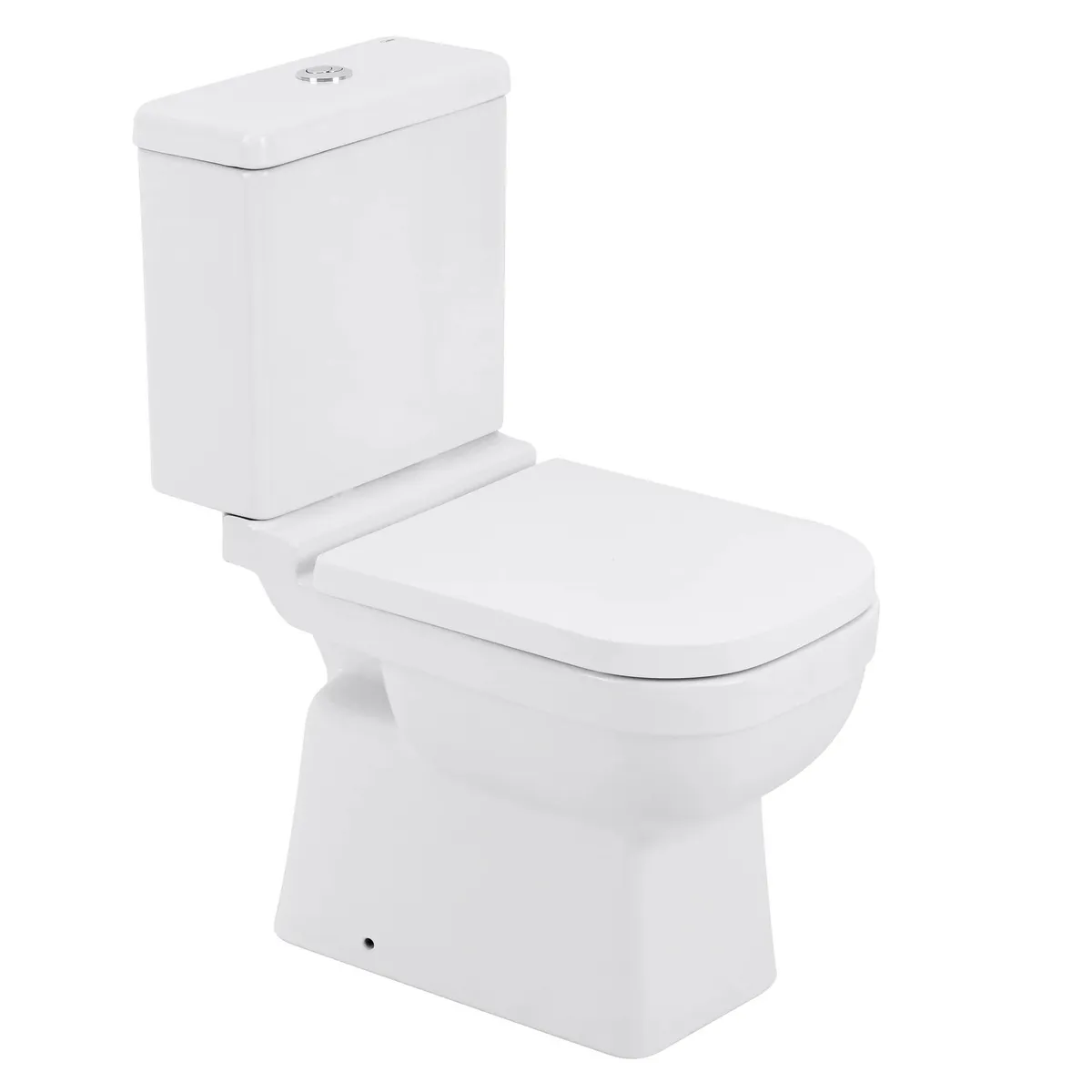 Kit Vaso Sanitário com Caixa Acoplada e Assento Branco Duplo Acionamento 3/6L Saída Vertical Elite Celite, marca Celite - Foto Principal