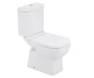 Kit Vaso Sanitário com Caixa Acoplada e Assento Branco Duplo Acionamento 3/6L Saída Vertical Elite Celite