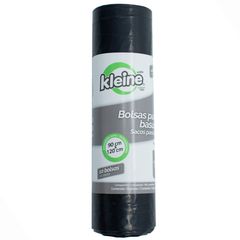 Saco de Lixo 140 Litros com 10 Unidades 90x120cm Preto Kleine Wolke