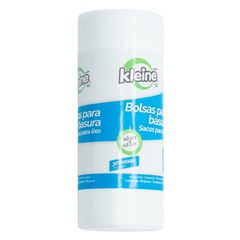 Saco de Lixo com Alças 12 Litros com 30 Unidades 40x45cm Branco