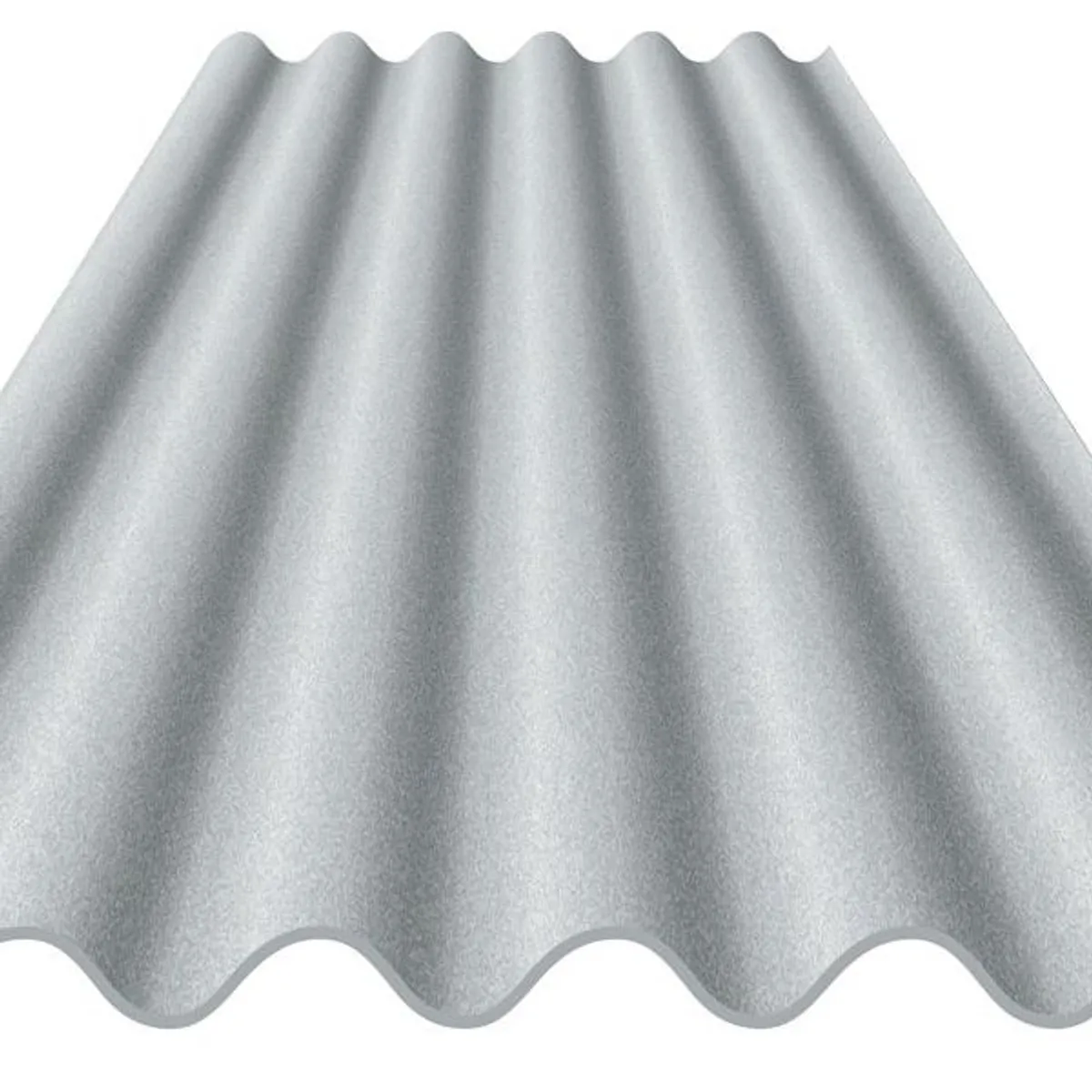 Telha de Fibrocimento Ondulada 244cmx110cmx5mm Cinza, marca Confibra - Foto Principal
