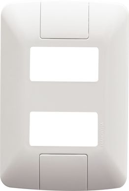 Placa Aria Branca 4X2 2 Postos