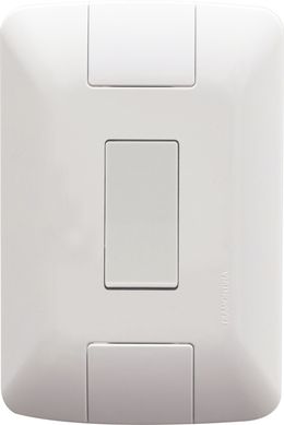Conjunto Interruptor Simples 4X2 6A Aria Branco