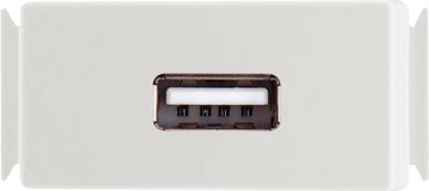 Mdulo Carregador Usb 1,5A Aria Branca Bivolt