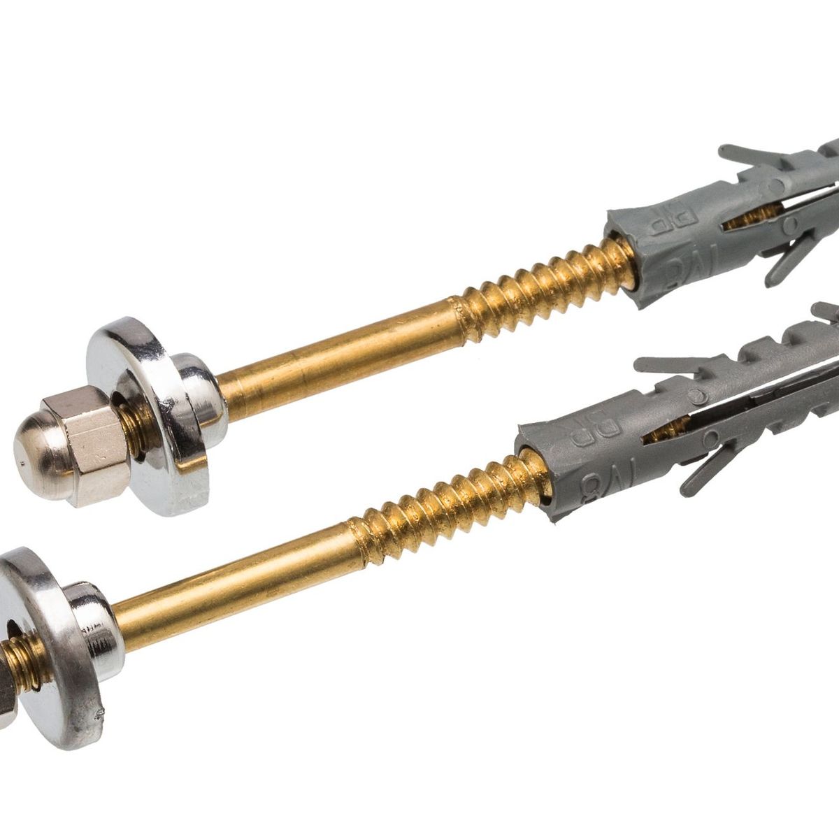 Conjunto Com 2 Parafusos Para Lavatório Com Bucha 8mm, marca Sanifix - Foto Principal
