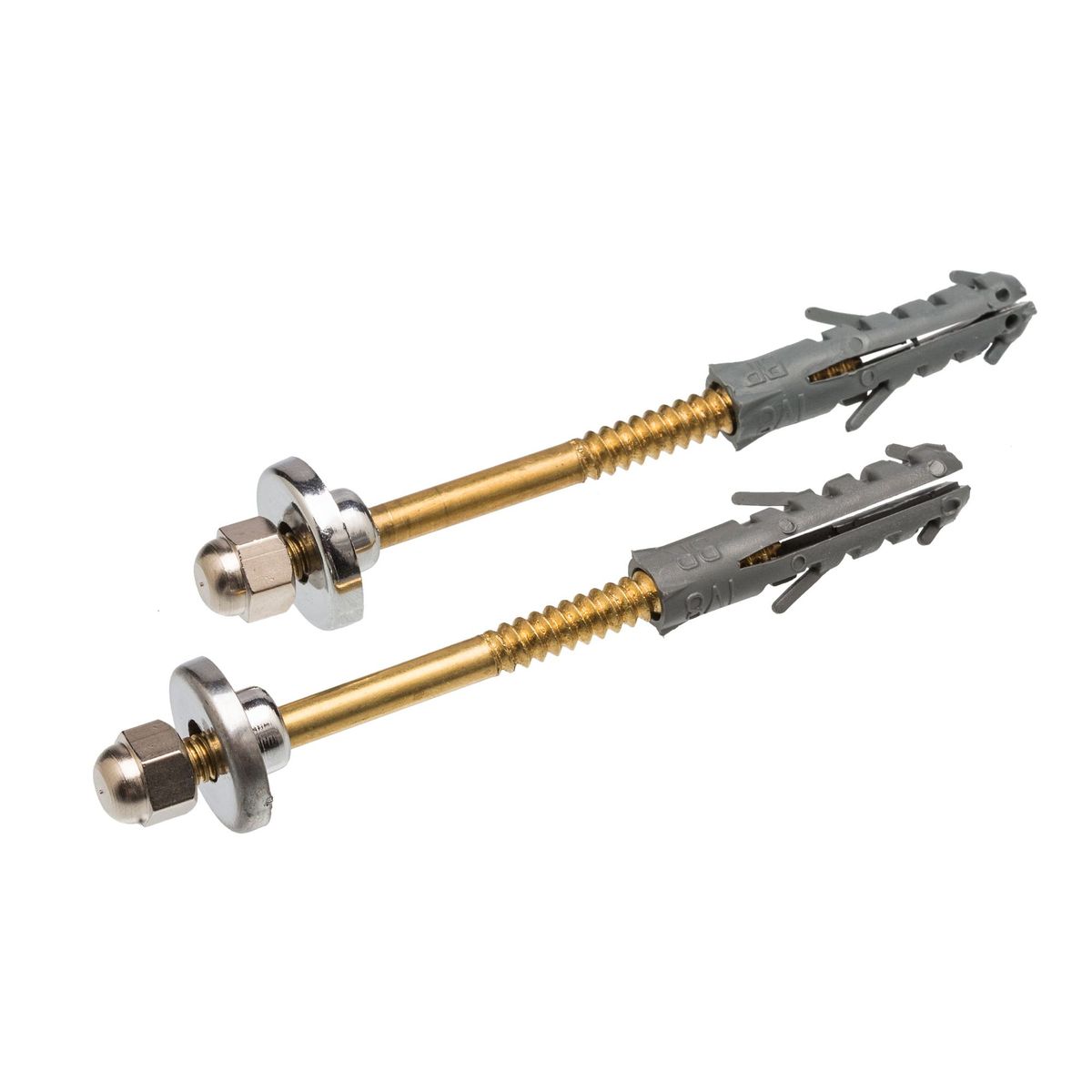 Conjunto Com 2 Parafusos Para Lavatório Com Bucha 8mm, marca Sanifix - Foto Principal