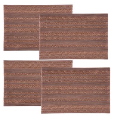 Kit com 4 Jogos Americanos PVC Just Home Collection
