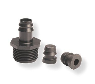 Kit Conexes para Tubo Gotejador de 16mm Preto