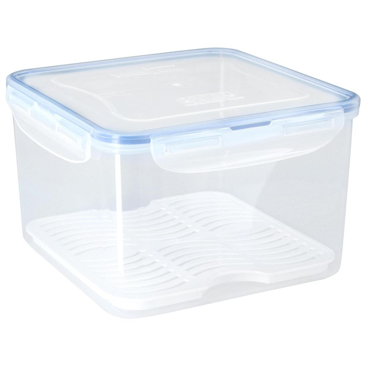 Pote Quadrado com Clip de 3,7l Just Home Collection, marca Just Home Collection - Foto 2