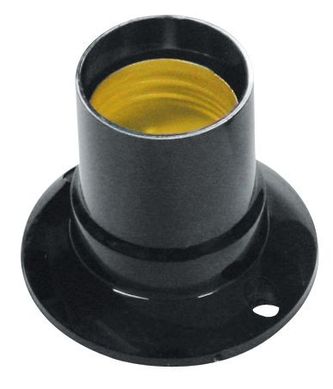 Soquete Parede Reto Para Lampada E27
