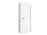 Kit Porta Lisa MDP U.V Batente 14cm Direito 210x82cm Branco