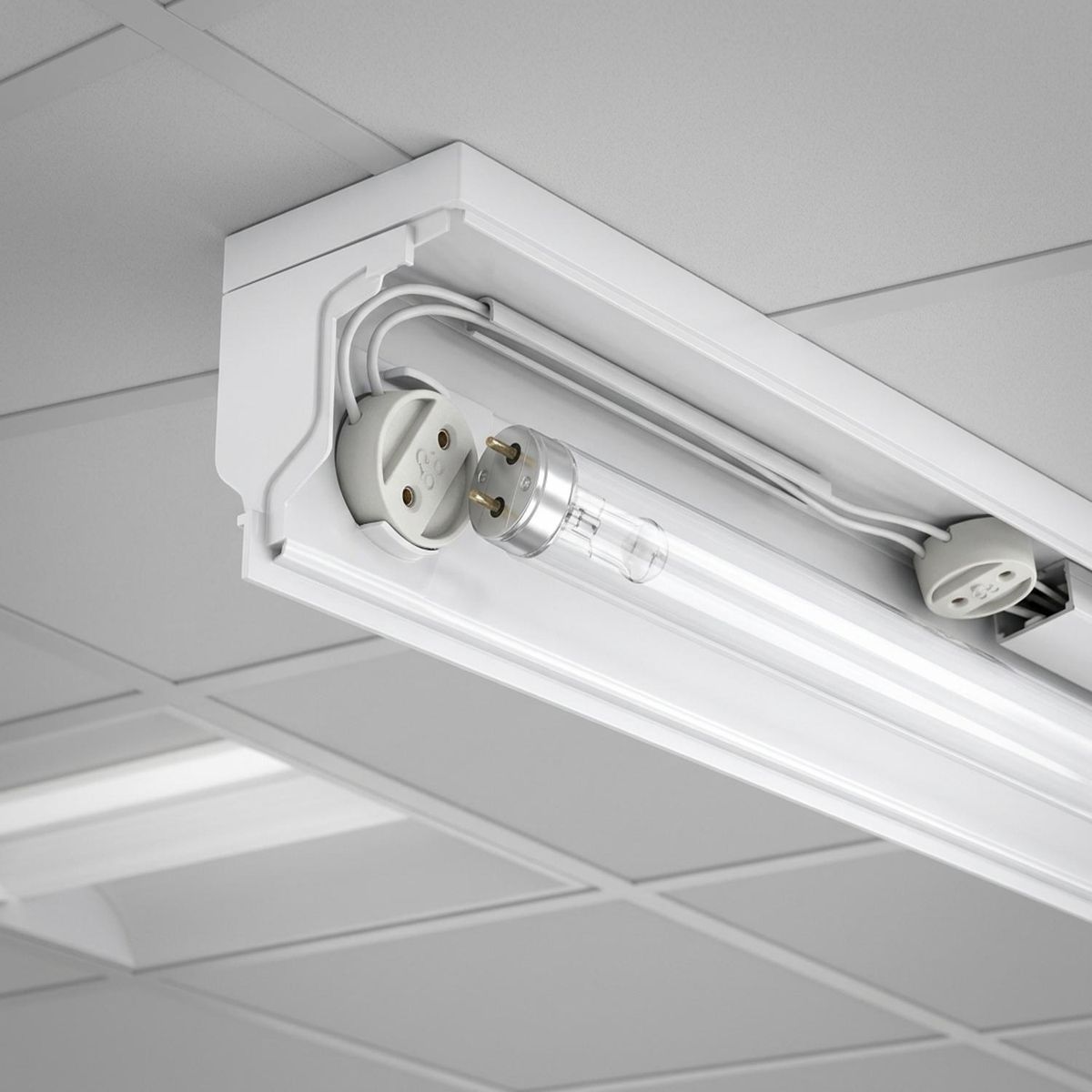 Soquete Com Rabicho Para Lampada T8, marca Perlex - Foto 2