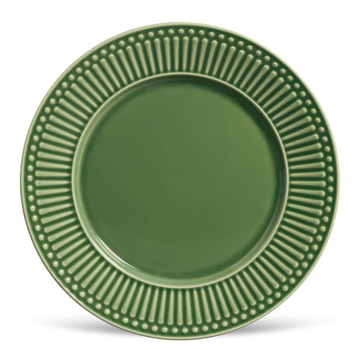 Prato Raso Roma 26cm Verde Porto Brasil, marca Porto Brasil - Foto Principal