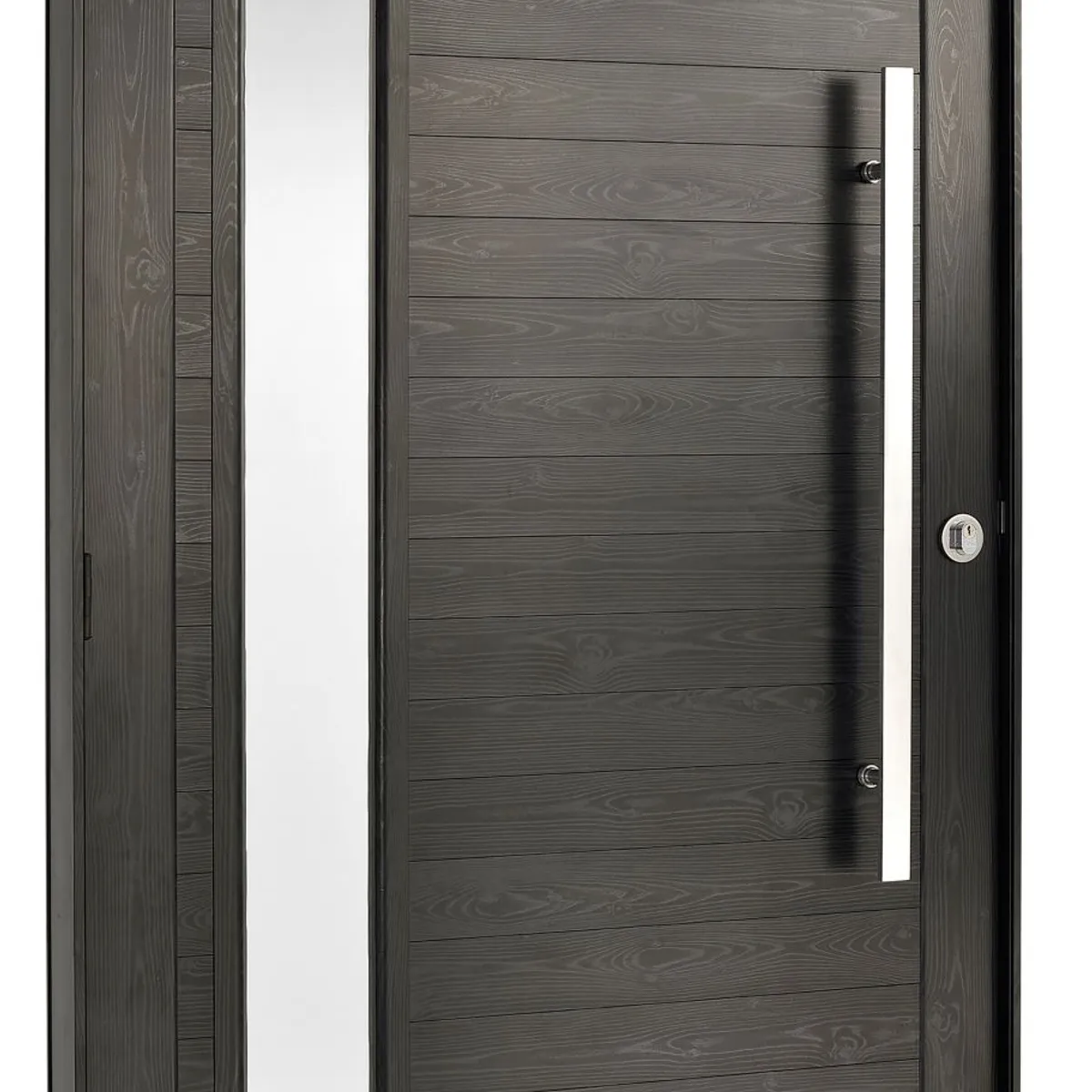 Porta Lambri e Visor Alumínio Preto Direita 210x100x8,6cm Topsul, marca Esquadrisul - Foto Principal