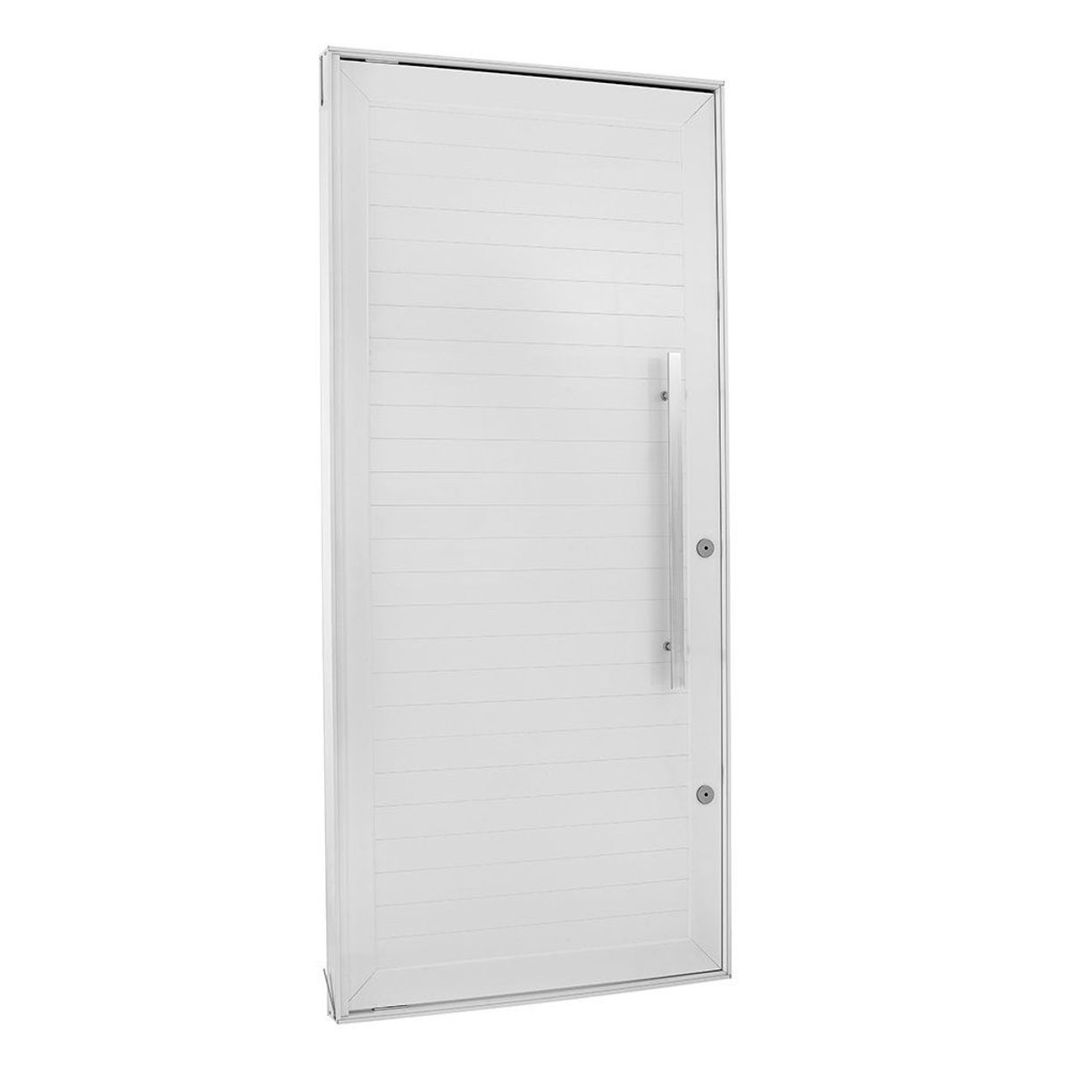 Porta Pivotante Alumínio Branco Esquerda 220x100x8,6cm Topsul, marca Esquadrisul - Foto Principal