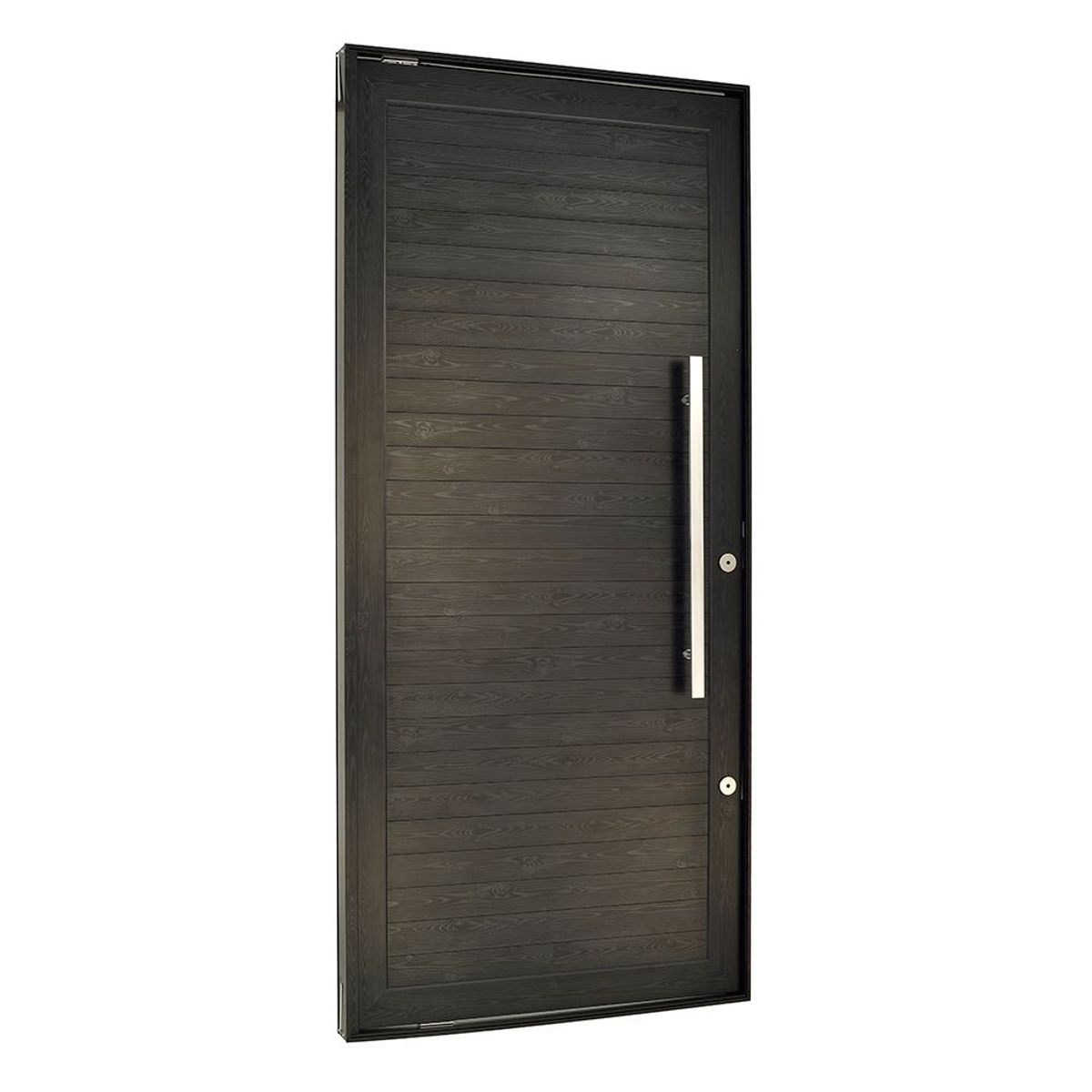 Porta Pivotante Alumínio Preto Esquerda 220x120x8,6cm Topsul, marca Esquadrisul - Foto Principal