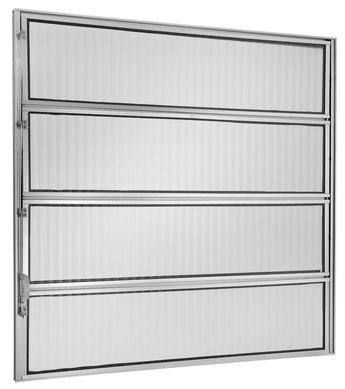 Janela Basculante 4 Basc Alumnio Brilhante 80x100x2,5cm Ecosul