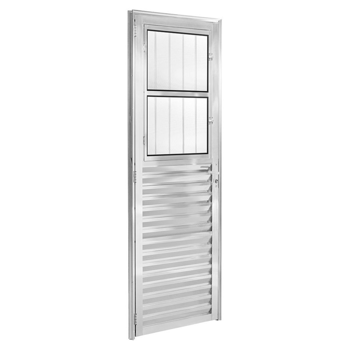 Porta Postigo Alumínio Brilhante Direita 210x90x6cm Fortsul, marca Esquadrisul - Foto Principal