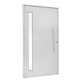 Porta Lambri e Visor Alumínio Branco Esquerda 210x90x8,6cm Topsul
