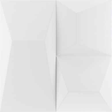 Revestimento Natural Space Block White 20x20cm Retificado Branco