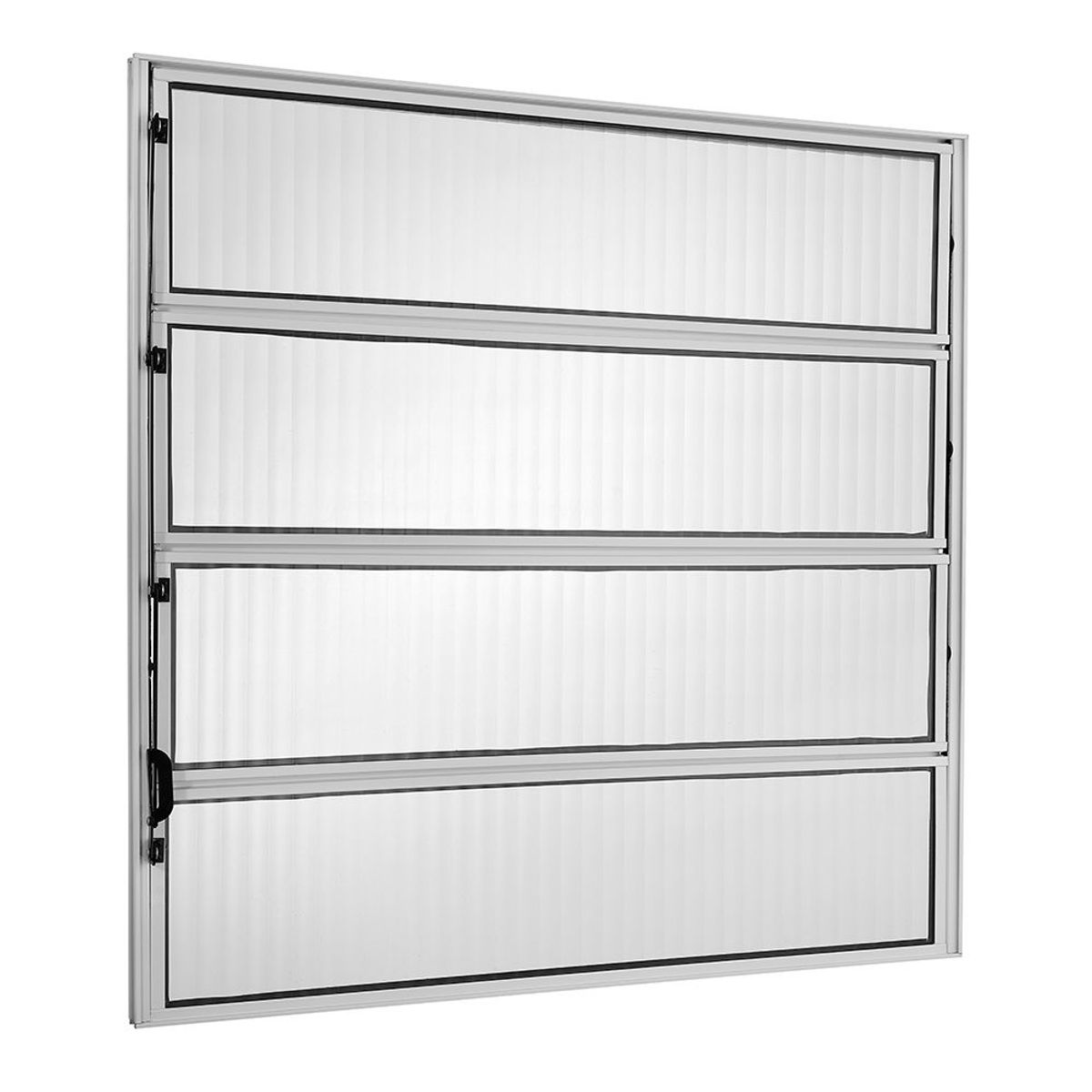 Janela Basculante 3 Basc Alumínio Branco 80x100x2,5cm Ecosul, marca Esquadrisul - Foto Principal