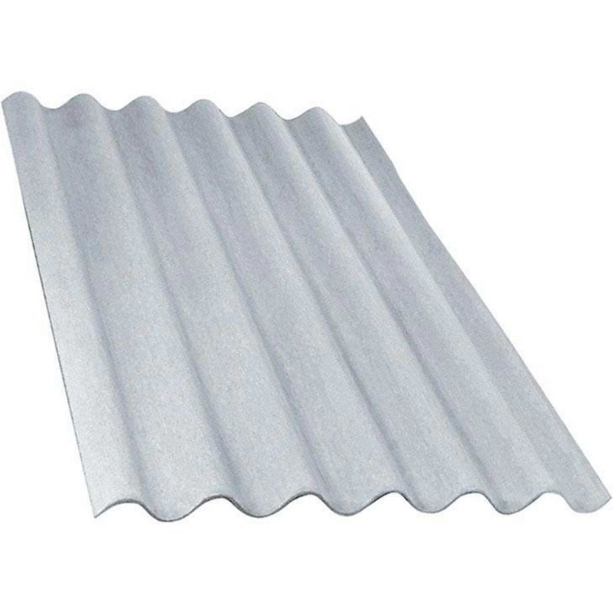 Telha de Fibrocimento Ondulada 244cmx110cmx6mm Cinza, marca Confibra - Foto Principal