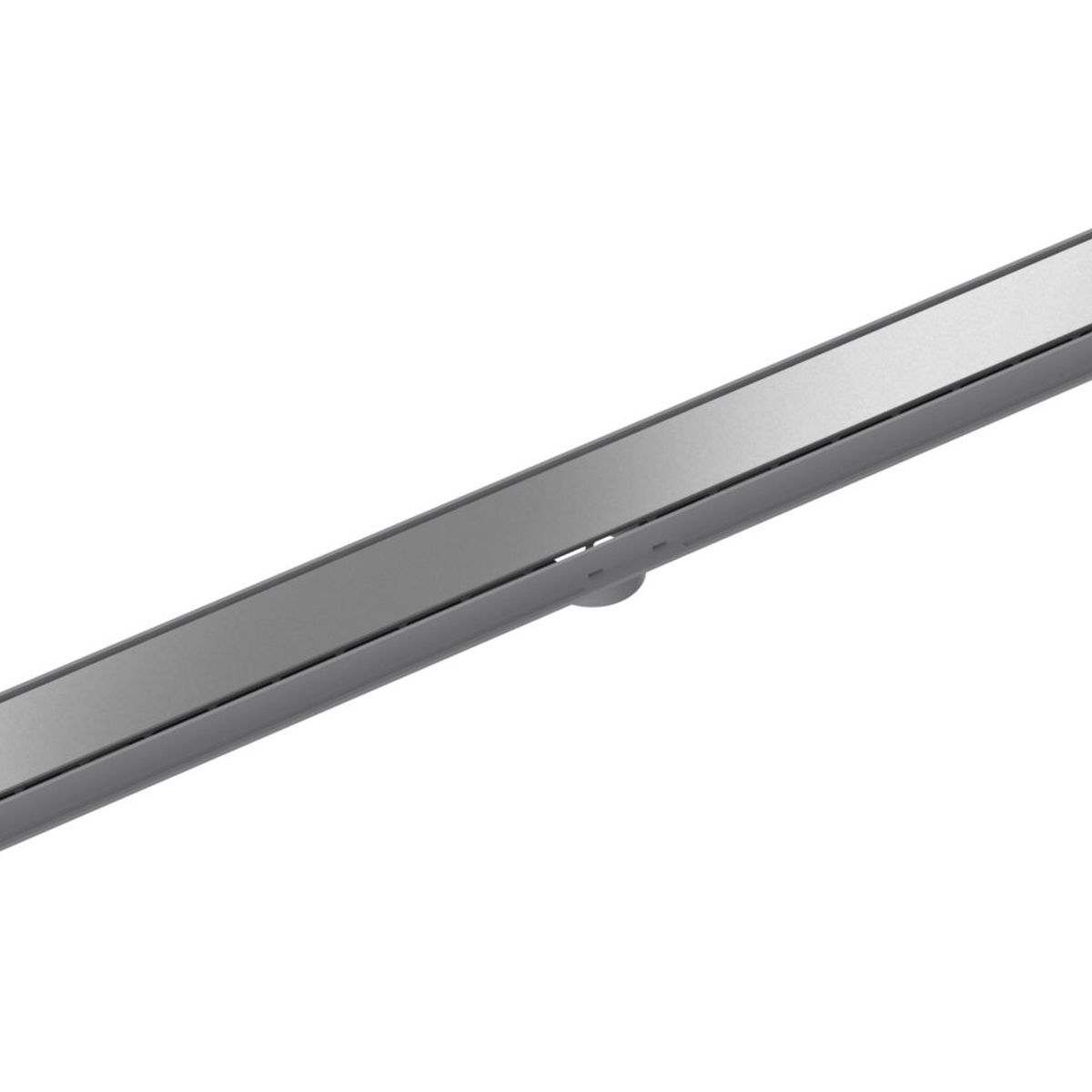 Ralo Linear Leve Lisa Saída Por Baixo No Meio Aço Inox 7X90Cm, marca Tigre - Foto Principal