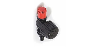 Microaspersor Idra 360 Ajustvel 0 a 100 L/H Vermelho Preto