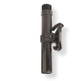 Microaspersor Idra 90° Ajustável 0 a 100L/H Completo com Estaca e Microtubo Preto