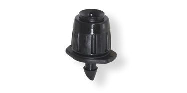 Conector Cruzeta para Microtubo 4x6 Preto