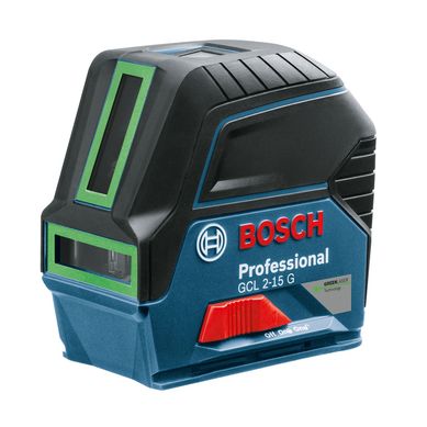 Nivelador de linhas verdes 15 m com pontos Bosch GCL 2-15 G